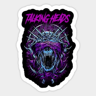 TALKING HEADS BAND Sticker